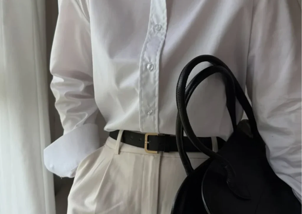 koszula oversize od LAÏF – baza jesiennej stylizacji 2025